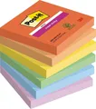 Produktbild: Post-it Super Sticky Notes Playful Color Collection, Pack of 6 Pads, 90 Sheets p