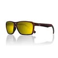 Produktbild: Westin W6 Street 150 Matte Brown Stripe - Polarisationsbrille, Polbrille, Angelbrille