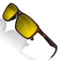 Produktbild: Westin W6 Street 150 Matte Brown Stripe - Polarisationsbrille, Polbrille, Brille