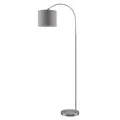 Produktbild: Lindby Stehlampe (Bogenleuchte) 'Keriba' (Modern) in Alu aus Metall u.a. für Wohnzimmer & Esszimmer (1 flammig, E27) - Bogenlampe, Stehleuchte, Floor Lamp, Standleuchte, Wohnzimmerlampe