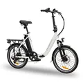 Produktbild: VecoCraft E-Pax e Bike klapprad, Elektro klapprad 20 Zoll, mit herausnehmbarem 36V 13Ah Akku, Reichweite bis zu 55-95km, 250W Heckmotor, 7-Gang elektrofahrräder