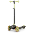 Produktbild: Kinderroller 3-Räder LIONELO Jessy Kinderscooter bis 50KG LED Räder Grey Green