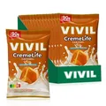 Produktbild: VIVIL Creme Life Caramel, 15 Beutel, Sahnebonbons mit Karamellgeschmack, zuckerfrei & glutenfrei, 15 x 90g