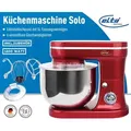 Produktbild: Elta Küchenmaschine PKM-1200.2R 1200W, 5L Edelstahlschüssel, 6 Stufen, inkl. Zubehör - Rot