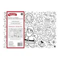 Produktbild: 12 Platzsets Weihnachten zum Ausmalen, Weihnachten Tischsets zum Ausmalen, Kinderbeschäftigung Weihnachten, Geschenkidee Weihnachten, Mal Mich Bunt