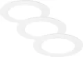 Produktbild: Briloner LED-Einbauleuchten Ultraflat 3er Set 6W 660lm weiß  Deckenlampen &