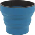 Produktbild: Lifeventure Silikon-Faltbecher Ellipse Flexi Becher 350 ml, navy blau