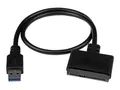 Produktbild: USB312SAT3CB StarTech.com USB 3.1 auf 2,5 (6,4cm) SATA III Adapter Kabel mit ~D~