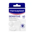 Produktbild: Hansaplast Sensitive Pflaster | Pflaster für empfindliche Haut | Schonender Wundschutz | 40 Stk.