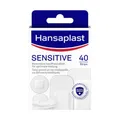 Produktbild: Pflaster Hansaplast Sensitive 40 Stk, atmungsaktiv, hautfreundlich, Wundschutz