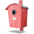 Produktbild: 2964 Nistkasten Runddach, rot - Habau