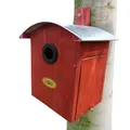 Produktbild: Nistkasten Habau Runddach rot