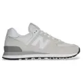 Produktbild: New Balance für Herren. ML574V3 Turnschuhe 574 beige (44.5), Leder, Wohnung, Schnürsenkel, Lässig, Grau