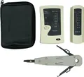 Produktbild: ProfiPatch Netzwerktester Kabeltester + Auflegewerkzeug LSA-Anlegewerkzeug Set