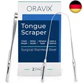 Produktbild: Zungenreiniger Edelstahl | Zweier-Pack | Zungenreiniger | Für einen frischen