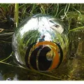 Produktbild: Das magische Auge aus Edelstahl poliert Schwimmkugel Teichkugel Reiherschreck