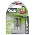 Produktbild: Ansmann 5035332 Nimh Micro AAA Akku, Dect-Telefon, 800 mAh, 2er Pack