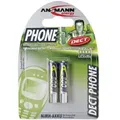 Produktbild: ANSMANN AAA DECT NiMH Akku 800 mAh 2er Pack