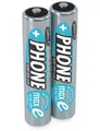 Produktbild: ANSMANN NiMH-Micro-Akku Phone maxE, 800 mAh, 2 Stück