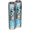 Produktbild: Ansmann DECT maxE HR03 Micro (AAA)-Akku NiMH 800 mAh 1.2 V 2 St.