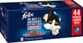 Produktbild: felix Katzennassfutter Gemischte Vielfalt Jumbo Pack 44x85 g