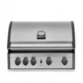 Produktbild: Grandahall Pro Elite G4 Einbau Gas Grill BBQ Edelstahl 4 Brenner 14 KW