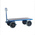 Produktbild: Rollcart Handwagen 15-05131, mit Plattform, Vollgummireifen, Tragkraft 1000kg, 1200 x 800mm