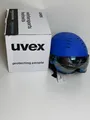 Produktbild: uvex Rocket jr Visor Kinder Skihelm Blue Matt 54–58 cm – Neu