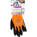 Produktbild: Spontex Arbeitshandschuhe Winter Worker Waterproof, Latex-Beschichtung, orange, Größe 8 / M