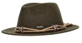 Produktbild: Steigenhöfer Original Herren Trachtenhut, Filzhut, Wanderhut Tiroler Art - Georg - Größenverstellbar - Mit Schweißband - 100% Schurwolle - Zum Förstern, Wandern & Oktoberfest - Grün - 56