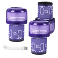 Produktbild: Filter für Dyson V12 Detect Slim Absolute Ersatzfilter3 Stück Filter für Dyso...