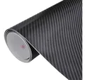 Produktbild: vidaXL Aufkleber Autofolie 4D Schwarz 100x150 cm, (1tlg)