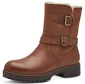 Produktbild: Tamaris Damenschuhe Reißverschluss Schaftstiefel Braun Freizeit, Schuhgröße:39 EU