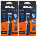 Produktbild: Gillette Fusion Proglide Styler 2 x 4 in 1 Rasierer Trimmer & 1 Klinge & 3 Aufsä