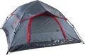Produktbild: Atacama Pop Up Wurfzelt Dunkelgrau Rot 3 Personen 230x230x115cm
