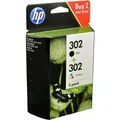Produktbild: 2 HP Tinten X4D37AE 302 Doppelpack KCMY