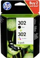 Produktbild: Original Multipack hp 302 (X4D37AE) für hp schwarz/farbig