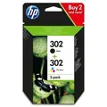 Produktbild: HP 302 (X4D37AE) - Tintenpatrone, black + color (schwarz + farbe)