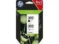 Produktbild: HP 302 (X4D37AE) - Schwarz + 3 Farben - Druckerpatrone - Multipack