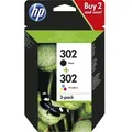 Produktbild: HP 302 2er-Pack Schwarz/Cyan/Magenta/Gelb Original Druckerpatronen