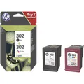 Produktbild: HP 302 Druckerpatrone Kombi-Pack Original Schwarz, Cyan, Magenta, Gelb X4D37A...