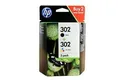 Produktbild: ORIGINAL HP 302BK MULTIPACK + HP 302C X4D37AE FÜR HP 3830 3832 4650 1110 2130 3