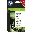 Produktbild: HP 302 2er-Pack schwarz/cyan/magenta/gelb Druckerpatrone