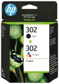 Produktbild: HP Nr.302 Druckerpatronen Schwarz, Cyan, Magenta, Gelb 3,5 ml 4 ml 170 Seiten