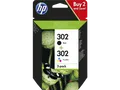 Produktbild: HP 302 Tintenpatrone Schwarz/Cyan/Magenta/Gelb (X4D37AE)