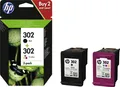 Produktbild: HP Tintenpatronen 302 Combo Pack – Schwarz & Color, Original, neu