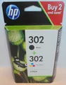 Produktbild: HP X4D37AE 302 2-Pack Multipack Tintenpatronen CMYK Deskjet 1110 2130 MHD 2022