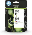Produktbild: HP 302 (X4D37AE) Original Druckerpatronen, Black + Tri-color, für HP DeskJet