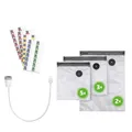 Produktbild: Vacu ZIP-Adapter Set - Vakuumzubehör Mit Adapter Schlauch 10 Bags und Food Ma...