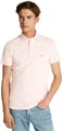 Produktbild: Tommy Hilfiger Herren Poloshirt Kurzarm 1985 Slim Fit, Rosa (Light Pink), L